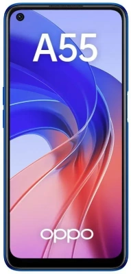 фото Смартфон OPPO A55 4/64Gb голубой
