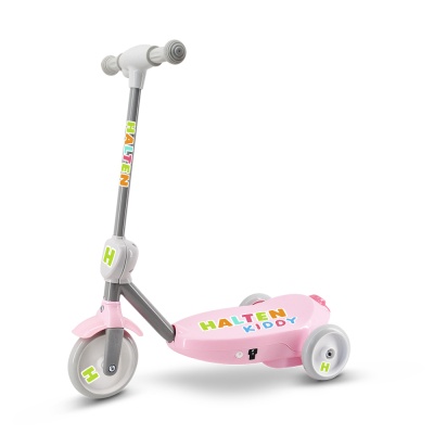фото Электросамокат детский Halten Kiddy розовый/синий/зелёный