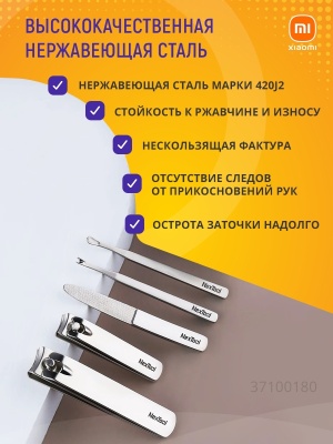 фото Маникюрный набор Xiaomi Nextool Nail Clipper Set