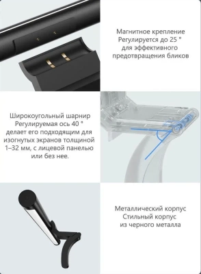 фото Лампа светодиодная для монитора XIAOMI Mi Computer Monitor Light Bar BHR4838GL
