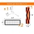 фото Комплект боковая щетка+основная щетка+воздушный фильтр 2шт для робота пылесоса  Mijia V.C./1S