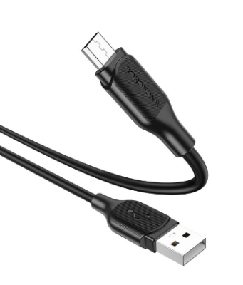 фото Кабель MicroUSB BOROFONE BX42 (Черный)