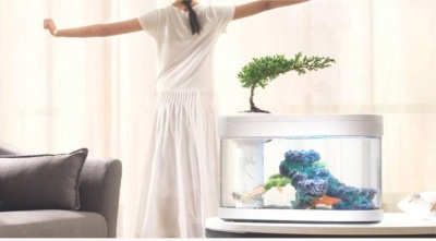 фото Акваферма Xiaomi Descriptive Geometry Amphibious Ecological View Fish Tank
