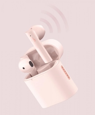 фото Беспроводные Наушники Xiaomi Haylou MoriPods Pink