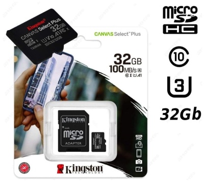 фото Карта памяти Kingston MicroSDXC 100mb\s 32GB (10Class)