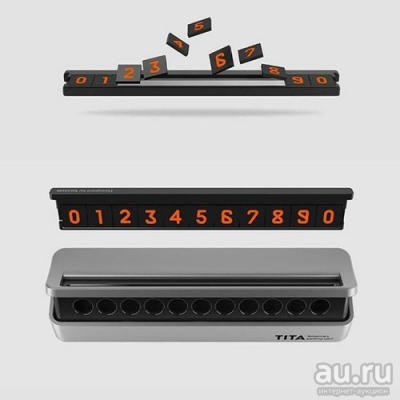 фото Наборная складная автовизитка Xiaomi Bcase Tita (серебристый)