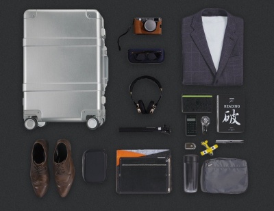 фото Чемодан Xiaomi 90 Points Metal Suitcase 20 Silver