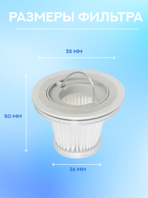 фото Воздушный фильтр для ручного пылесоса Mi Vacuum Cleaner mini SSXCQ01XY