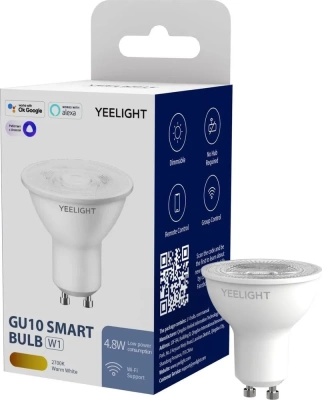 фото Умная лампочка Yeelight GU10 Smart bulb W1(Dimmable) YLDP004 белая
