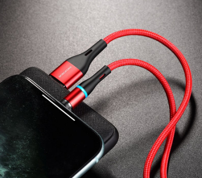 фото Магнитный кабель USB - Lightning 1м Borofone BX30