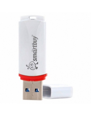 фото USB-флешка Smartbuy Crown 64 Gb SB64GBCRW-W