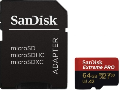 фото Карта памяти SanDisc microSDXC 64GB 100mb\s