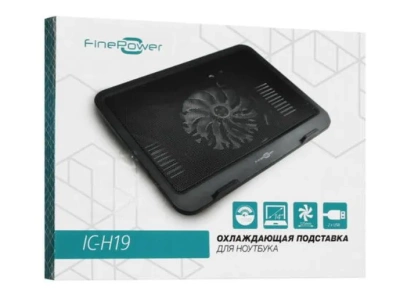 фото Подставка для ноутбука FinePower IC-H19 черный