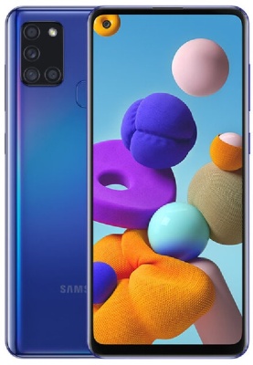 фото Смартфон Samsung Galaxy A21s 3/32Gb Синий