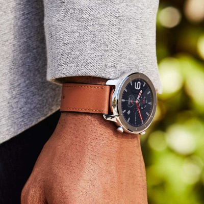 фото Смарт часы Amazfit GTR 47mm Stainless steel, Серебристый