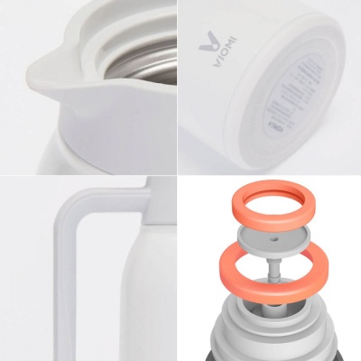 фото Термос Xiaomi Viomi Stainless Steel Vacuum 1500мл Белый