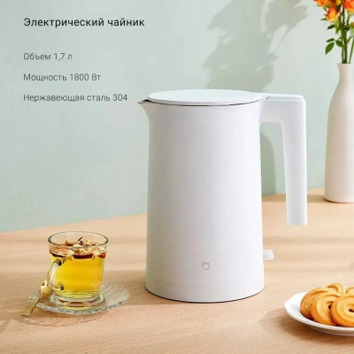 фото Чайник Xiaomi Electric Kettle 2 EU белый MJDSH04YM
