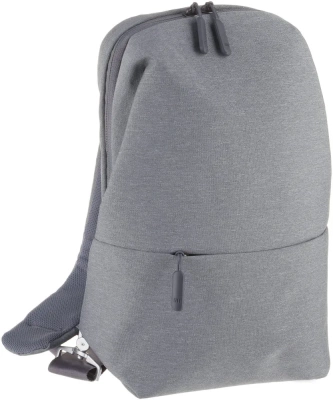 фото Рюкзак 10" XIAOMI Mi City Sling Bag, светлый серый